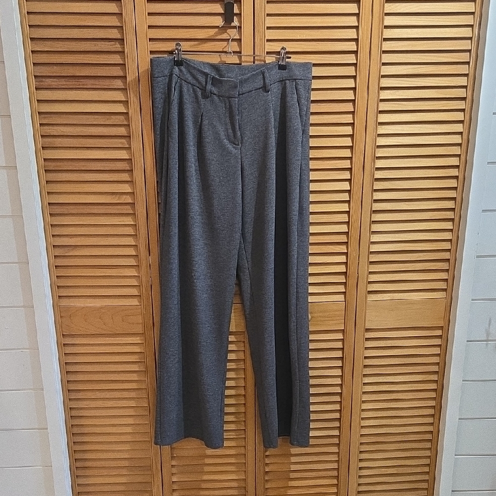 Ardene Charcoal Wide Leg Trousers